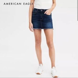 00 American eagle jean skirt